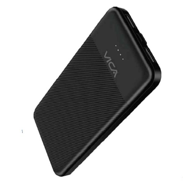POWERBANK10000MAH VICA DE LITIO 2PRTS USB-A SAL/1USB-C ENTR/1MICRO USB ENTR