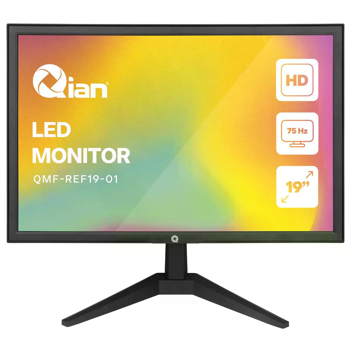 MONITOR QIAN OFFICE MATE 19" 1X HDMI 1X VGA