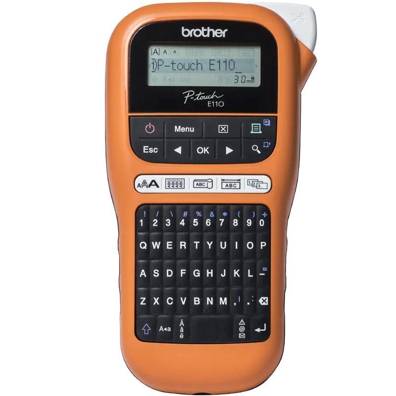 ROTULADORA BROTHER PORTÁTIL PROF IDEAL ELEC E INSTALADORES (PT-E110)