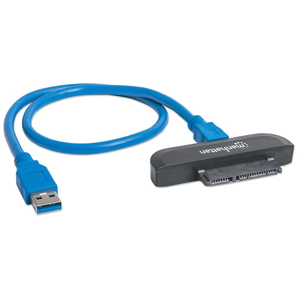 CONVERTIDOR MANHATTAN USB 3.0 A HDD SATA 2.5 SUPER SPEED 130424