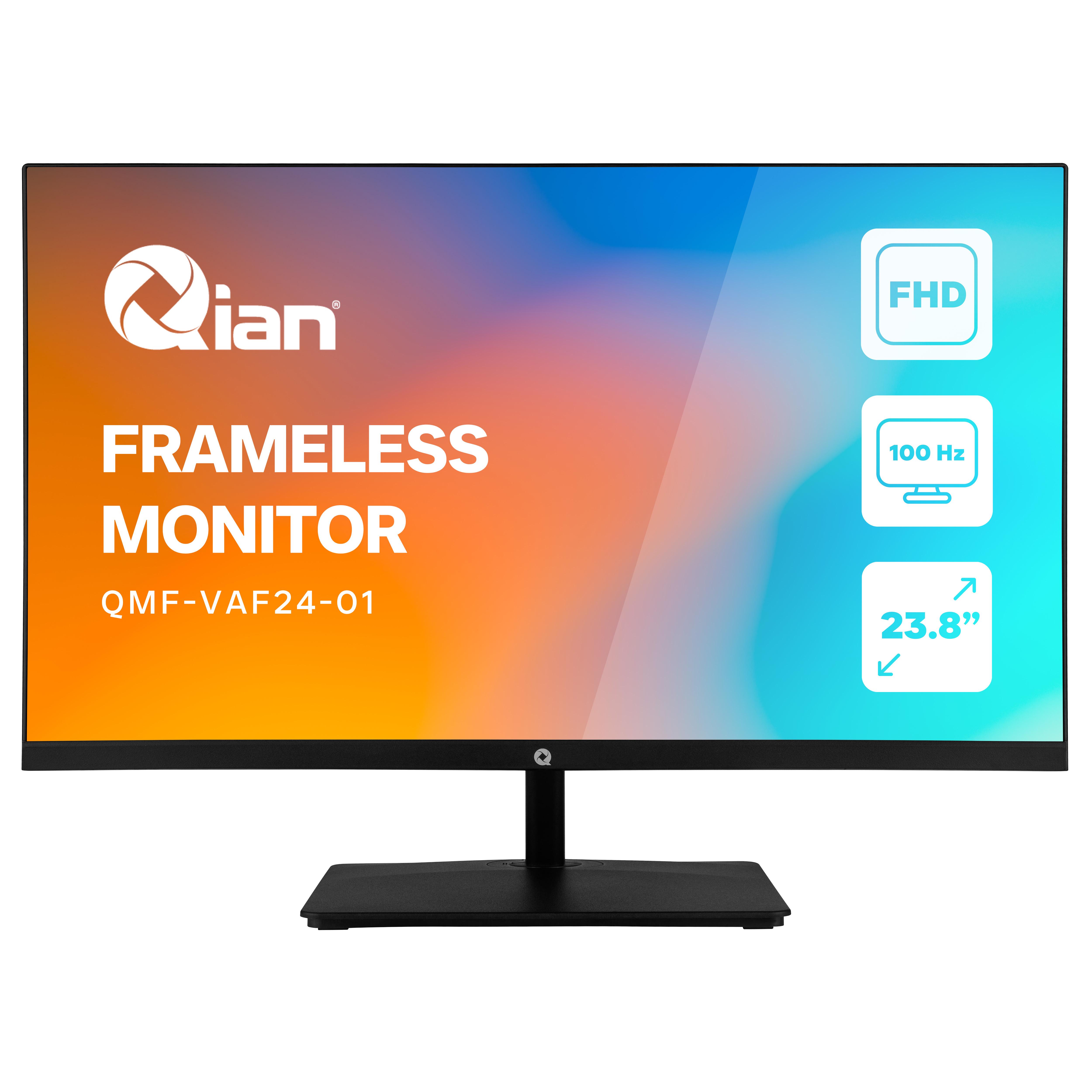 MONITOR QIAN FLEXIVIEW 24" FHD PANEL VA 100HZ HDMI 13.3 VGA