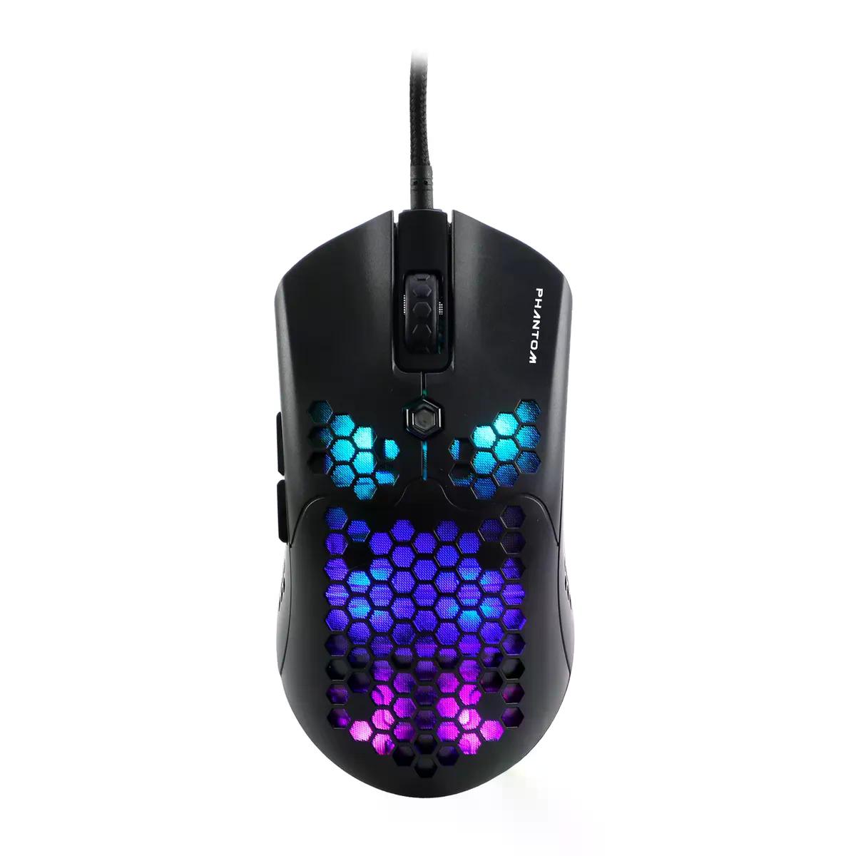 MOUSE GAMER NACEB NA 0954 ALAMBRICO USB A 10.000DPI NEGRO