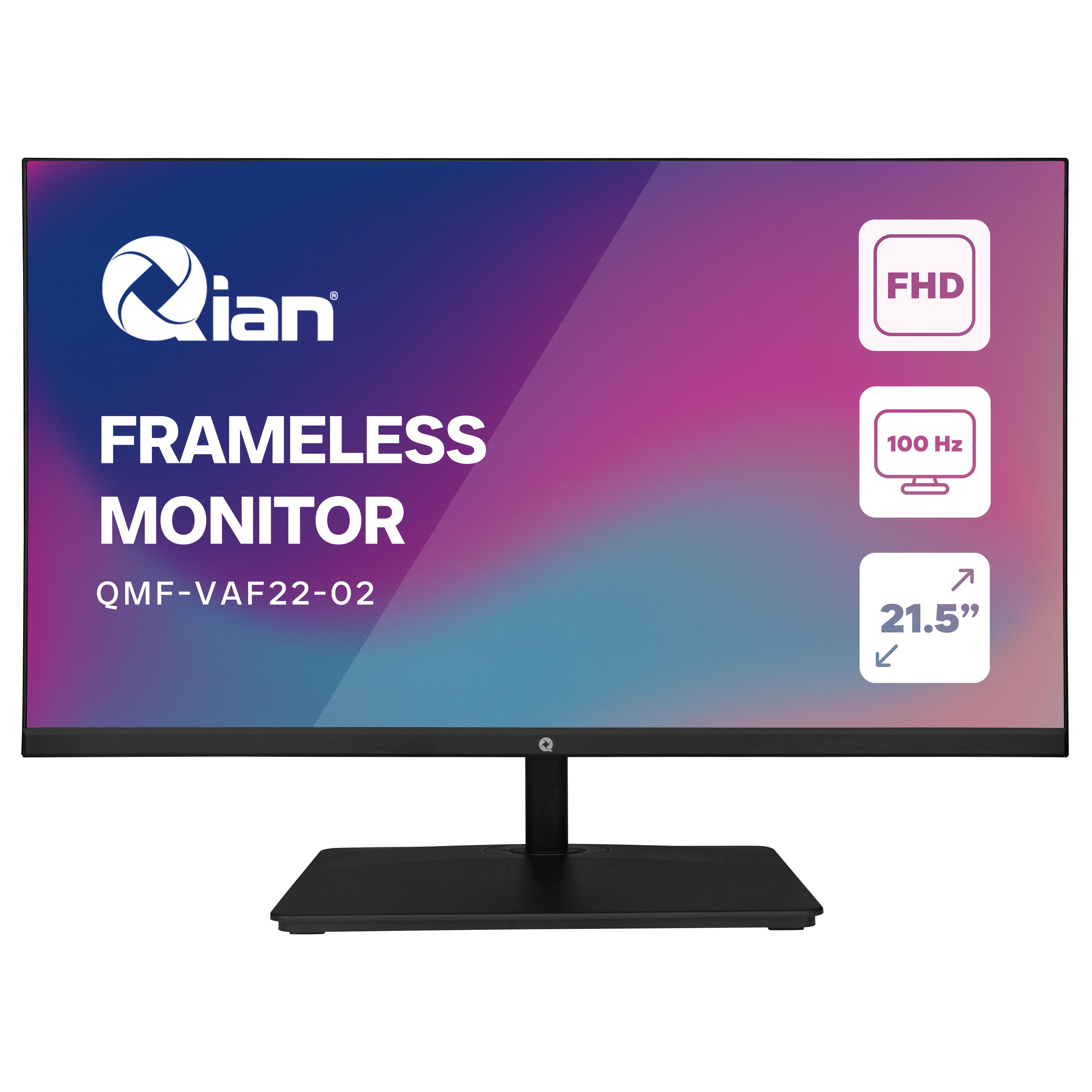 MONITOR PRO LITE QIAN 22" FLAT 100 HZ VA X1 HDMI X1 VGA
