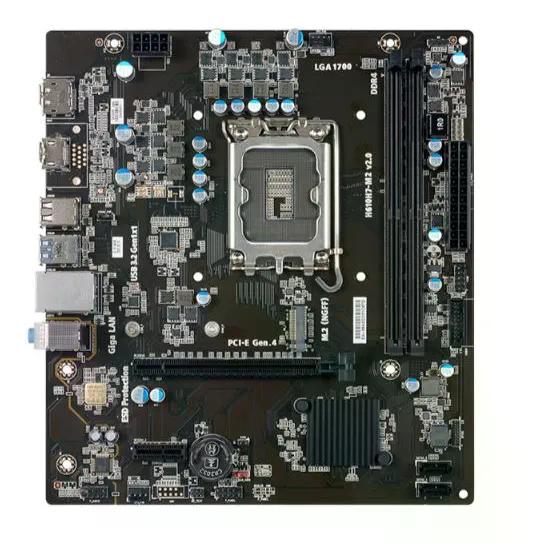 TARJETA MADRE ECS H610H7-M2 SOC1700 MATX DDR4 89-206-QC2203