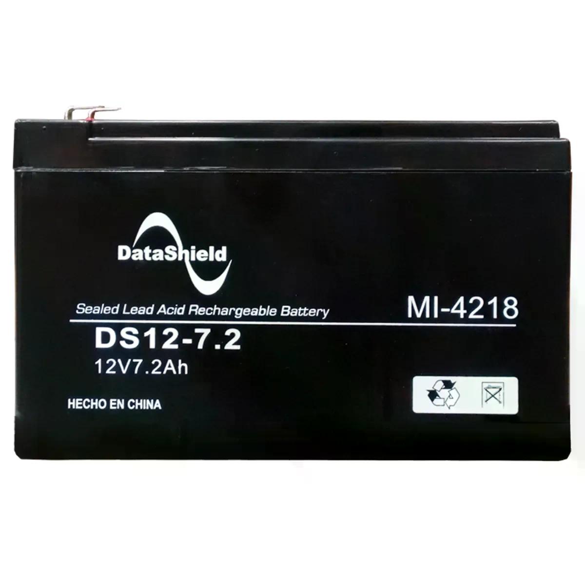 DATASHIELD CAJA C/5 BATERIAS DE REEMPLAZO MI-4218 12V 7.2AH
