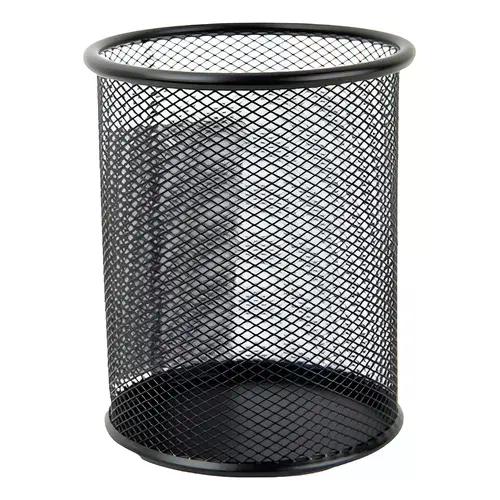 PORTA LAPICES NEXTEP NE-158G MALLA METALICA GDE, 11.5X14CM, COLOR NEGRO