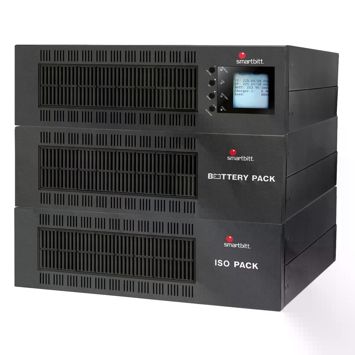 UPS ON-LINE SMARTBITT 10KVA/ 10 WATTS, TECNOLOGIA ONLINE, MONTAJE RACK/TORRE