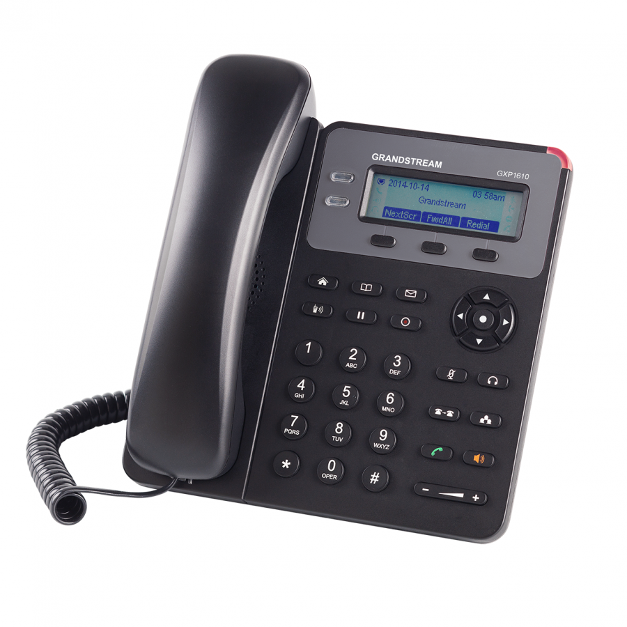 GRANDSTREAM TEL IP 1L 1 CTA SIP (10/100) PANT LCD EHS (GXP1610)
