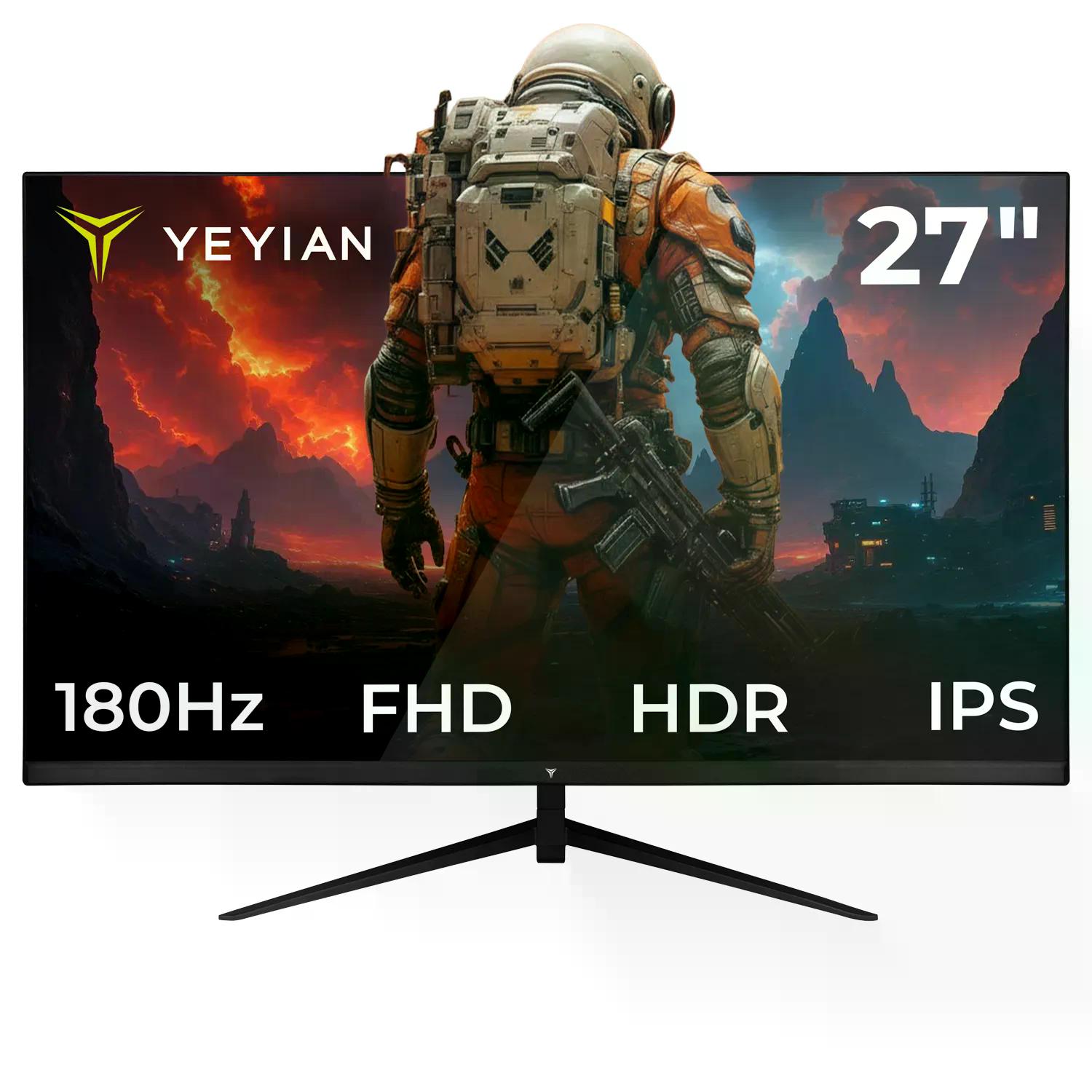 MONITOR YEYIAN GAMING ELYSIUM FAST 27" FHD 180HZ YMF-IPF27-M1