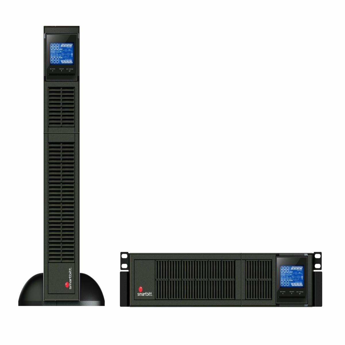 NO BREAK/UPS MARCA SMARTBITT 1KVA/1KW,TORRE/RACK 2U, 120V, 8 CONT (SBOL1KRT-1)