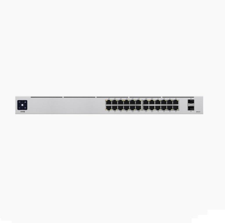 UBIQUITI UNIFI SWITCH GEN2, CAPA 2 DE 24 PTOS POE (USW-24-POE)
