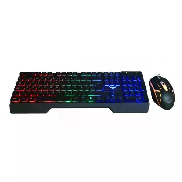 KIT DE TECLADO Y MOUSE NACEB FALLEN ALAMBRICO NEGRO 