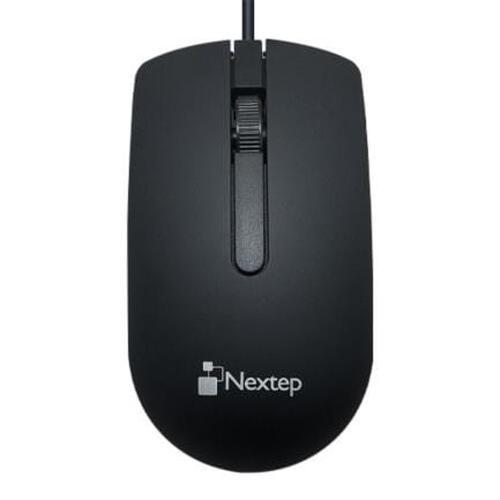 MOUSE ALAMBRICO NEXTEP NE-414 USB 1000 DPI COLOR NEGRO WINDOWS/IOS (NE-414)