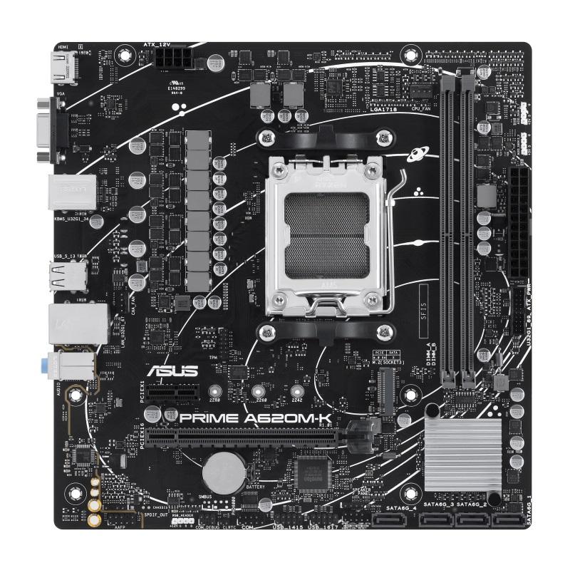 TARJETA MADRE ASUS PRIME A620M-K SOC AM5/DDR5/HDMI/VGA