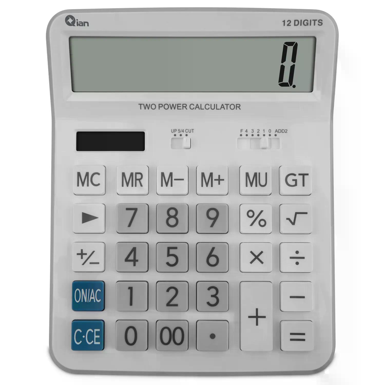 QIAN CALCULADORA DE ESCRITORIO BLANCO QYD-164EC-02