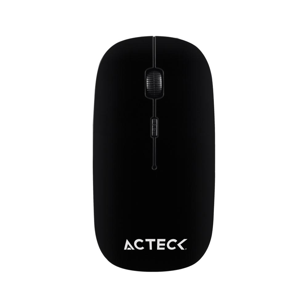 MOUSE INALAMBRICO ACTECK-E USB 2.4G/1200 DPI/NEGRO AC-928885