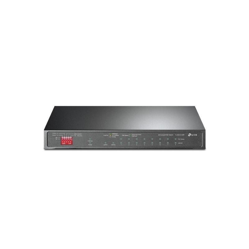 TP-LINK SWITCH DE ESCRITORIO GIGABIT DE 10PTOS/POE+/8 PTOS/TL-SG1210MP