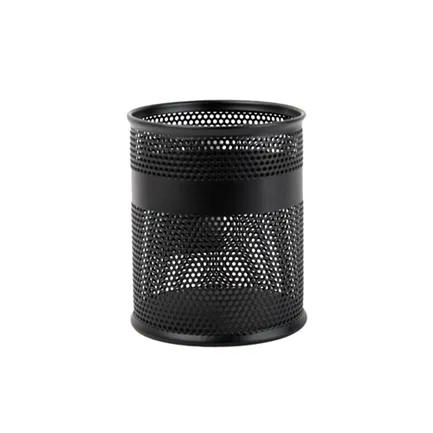 PORTA LAPICES NEXTEP NE-158 MALLA METALICA MEDIANO, 8.5X10CM, COLOR NEGRO