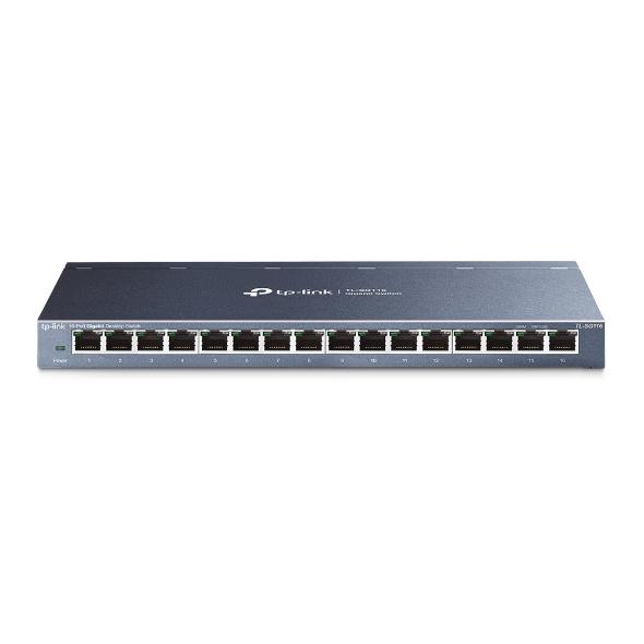 TP-LINK SWITCH ESCRITORIO  /GIGA/10/100/1000/16 PUERTOS/ TL-SG116