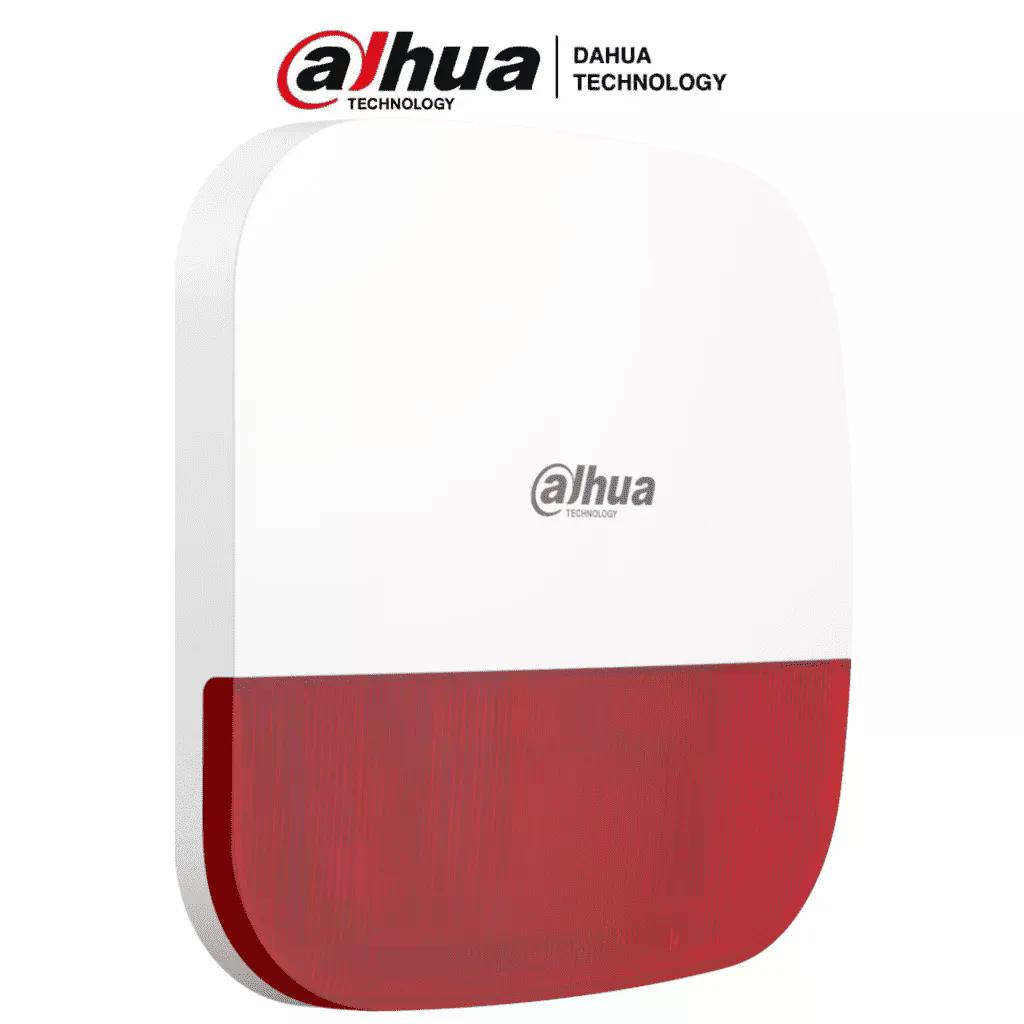 SIRENA INALAMBRICA DAHUA DHI-ARA13-W2 PARA EXTERIOR CON ESTROBO 110DB