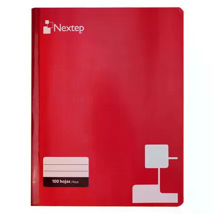CUADERNO DE RAYA PROFESIONAL NEXTEP 100HOJAS ESTILO COCIDO, NE-008R