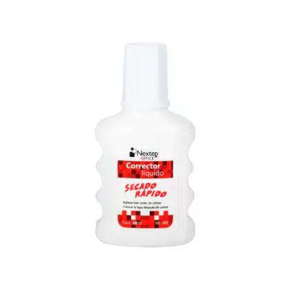 CORRECTOR LIQUIDO NEXTEP 20ml CAJA/12 PZAS NE-069