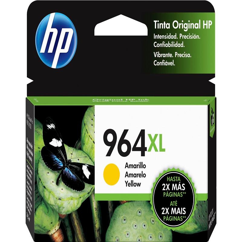 CARTUCHO HP 964XL AMARILLO DE ALTO RENDIMIENTO 3JA56AL