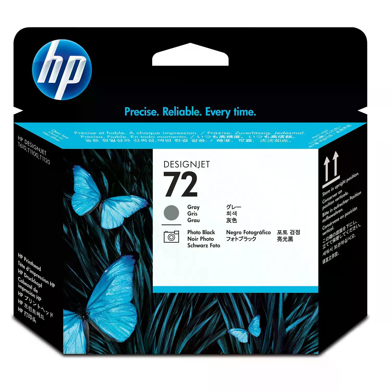 CABEZAL HP 72 GRIS Y NEGRO FOTOGRAFICO P/T1100/T610 C9380A