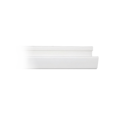 Canaleta blanca de PVC auto extinguible, con 2 plataformas, 4 cinthos TH 190, 2 thornillos 10 x 1 1/2&rdquo;, 2 thorquetes TP2X. (9001-01250) 