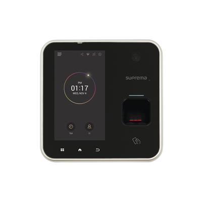 BioStation A2 Lector de Huella con Teclado Touch y Lector ( 13.56MHz /MIFARE /NFC /DESFire /DESFire EV1 /Felica ) / WiFi / PoE 