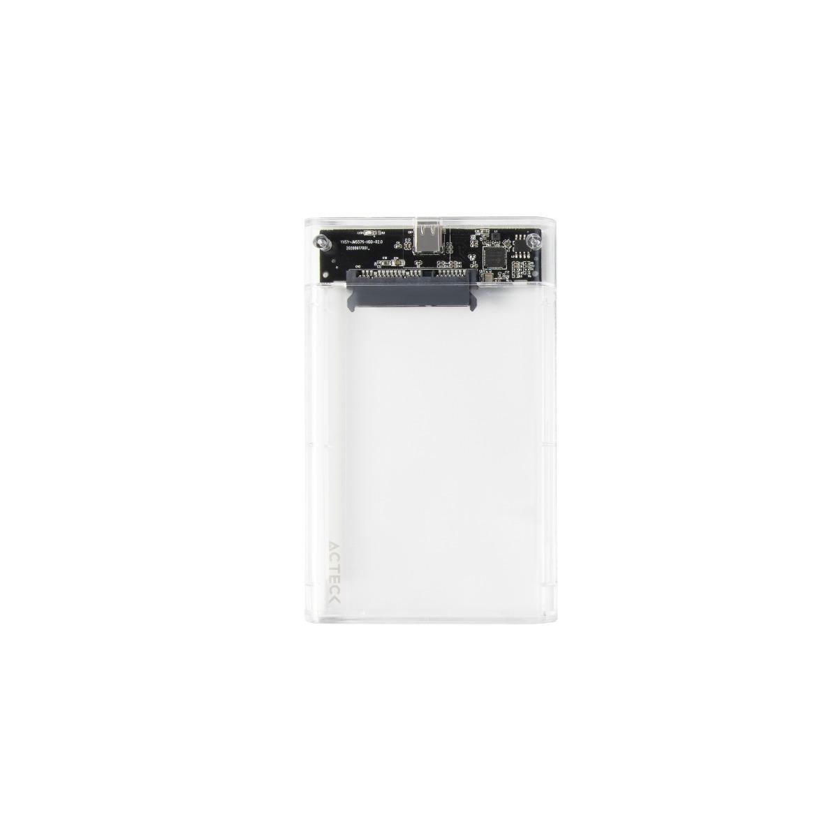 ENCLOSURE ACTECK HDD 2.5"USBMICRO-B+SATA+2TB+USB-A3.0+5GBPS AC-934688
