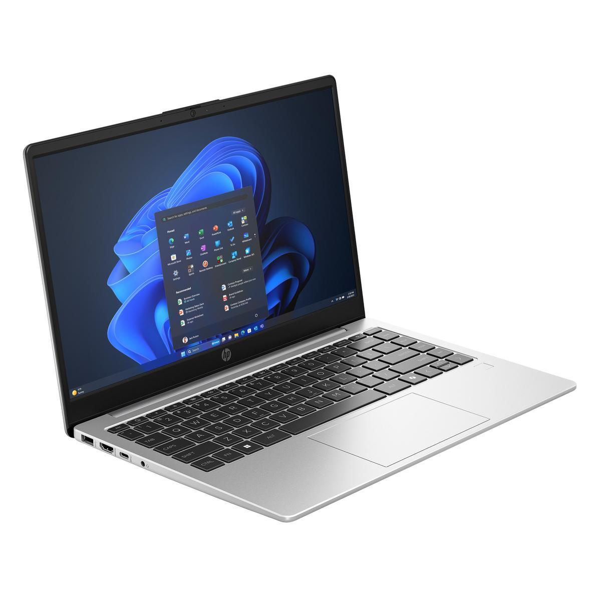 LAPTOP HP 240 G10 14" CORE3-100U 8GB 512GB W11H 1YR PLATA B77C2LT