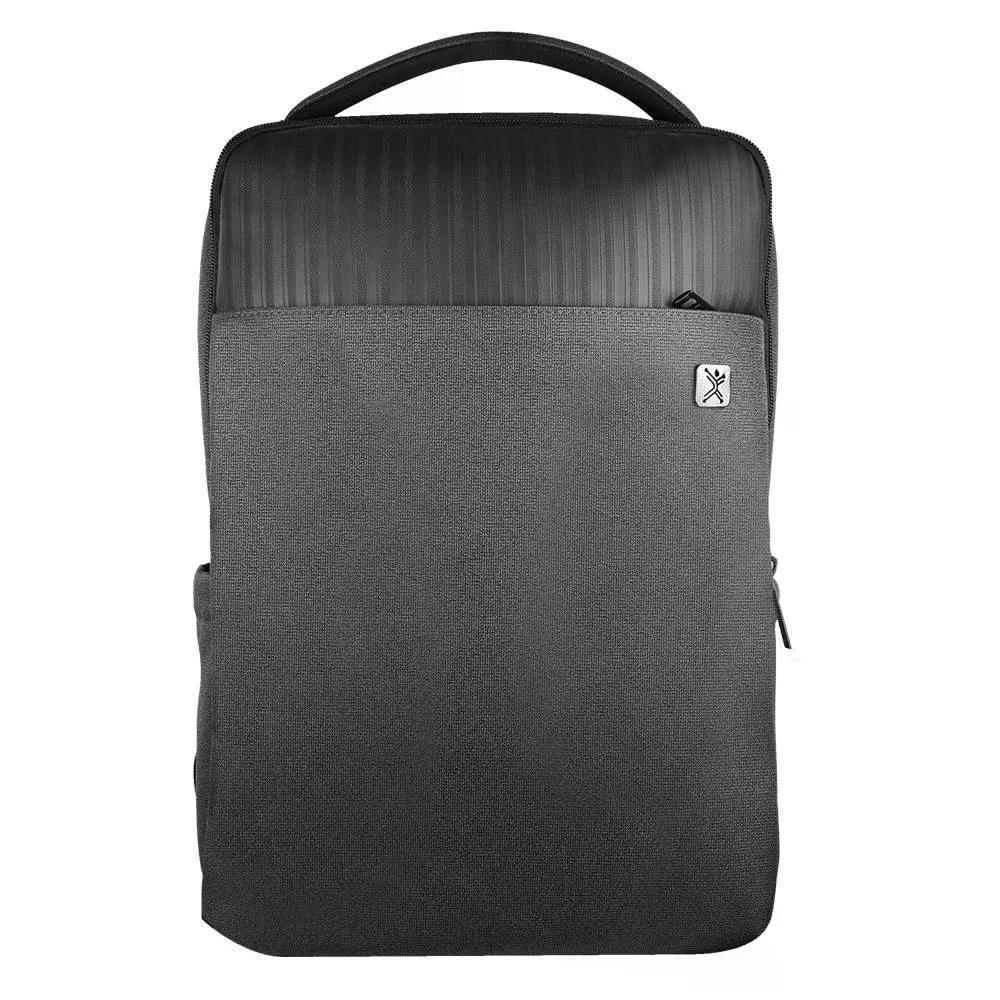 MOCHILA PERFECT CHOICE PC 084709 BRANSTON DE POLIESTER PARA LAPTOP 17" NEGRO