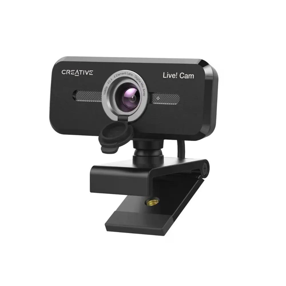 WEBCAM CREATIVE LABS LIV CAM SYNC 1080P V2 2MP 1920 X 1080 PIXELES USB 2.0 NEGRO