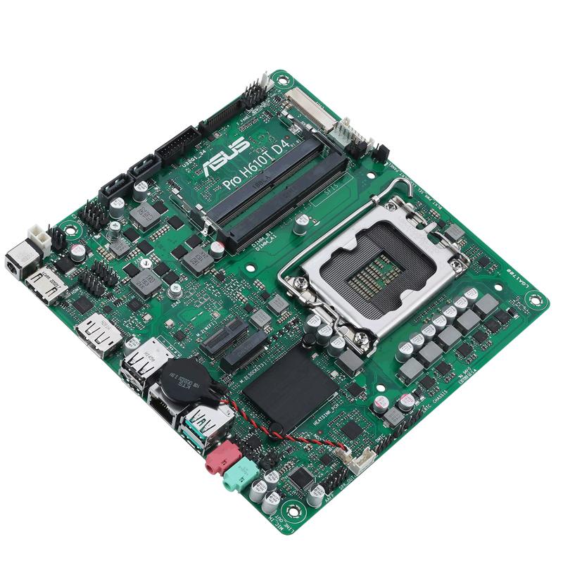 TARJETA MADRE ASUS PRO H610T D4-CSM 1700/HDMI/DP (REQUIERE ADAPTADOR CORRIENTE 19V)