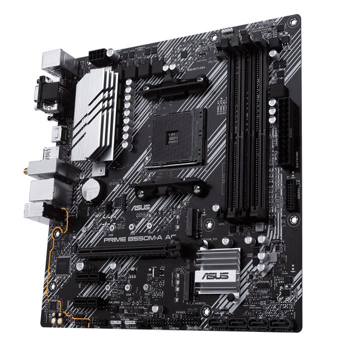 TARJETA MADRE ASUS PRIME B550M-A AC DDR4/HDMI/AM4/USB3.2/WI-FI