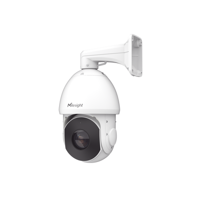 Cámara de Red Tipo Domo AI Zoom Óptico 42X / 4K HD 30fps / 140dB Super WDR / Control PTZ Inteligente / IR 300m / IP66 IK10