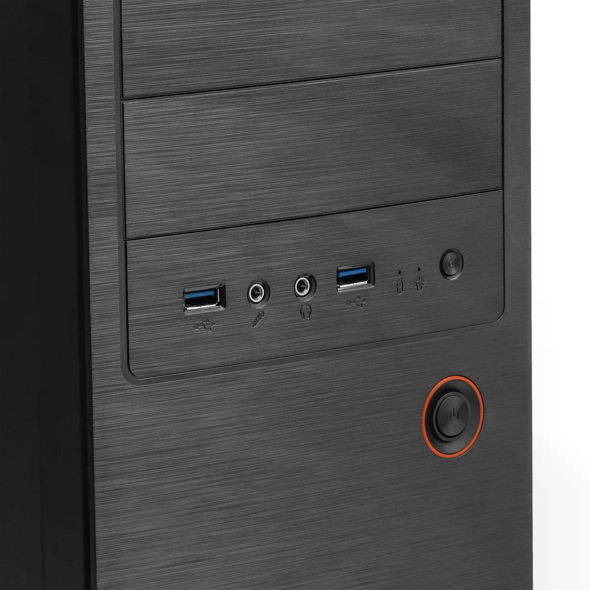 PC QIAN OFFICE RYZEN 5 5600 RAM 16GB DDR4 480GB SSD WINDOWS 11 DEMO TECLADO Y MOUSE QPA-OP560GTB-02M