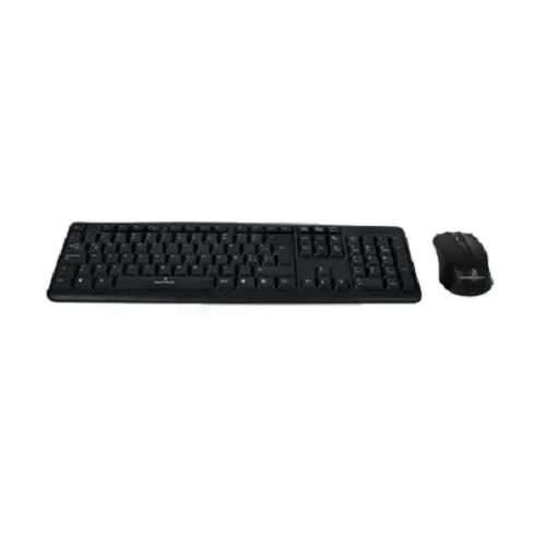 KIT DE TECLADO Y MOUSE PERFECT CHOICE PC 201076 ALAMBRICO USB NEGRO