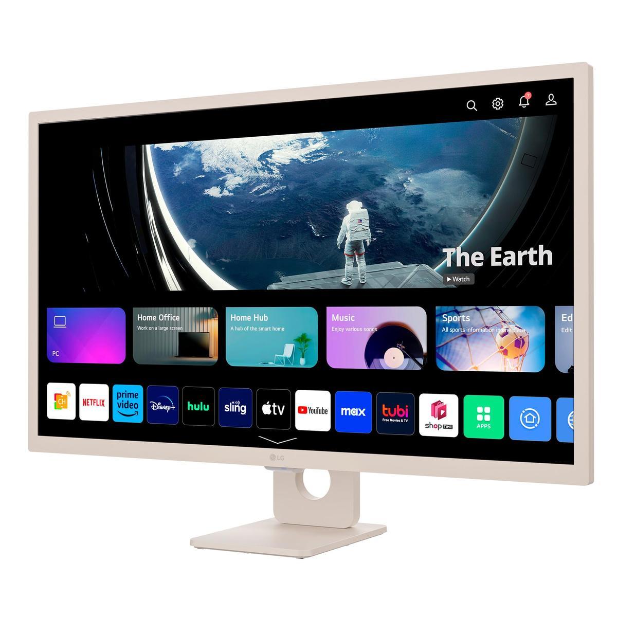 MONITOR IPS SMART FHD 31.5" 16:9, 5MS 60 HZ WEBOS HOME OFFICE READY (32SR50F)