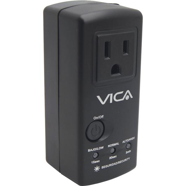 PROTECTOR DE VOLTAJE VICA 900 JOULES,RJ11 C/TIMER 1 NEMA 5-15R(VP-132)