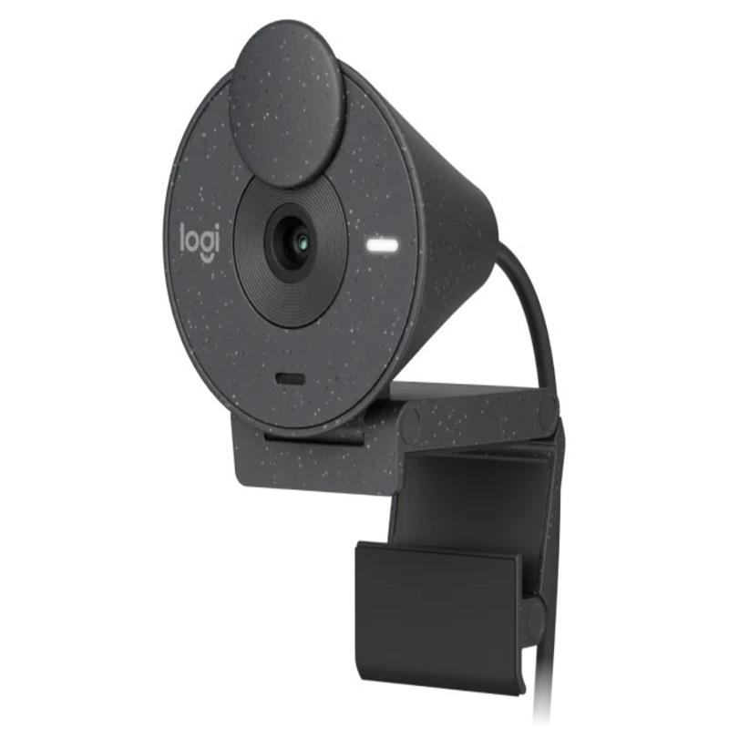 CAMARA WEB LOGITECH BRIO 300 FULL HD 1080p USB-C GRAPHITE (960-001413)