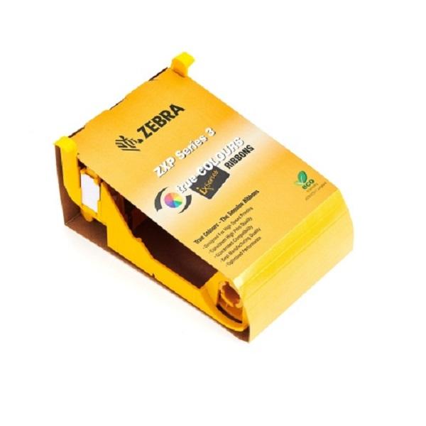 CINTA ZEBRA RIBBON COLOR 5 PANEL YMCKO PARA ZXP3 280 IMÁGENES 800033-340