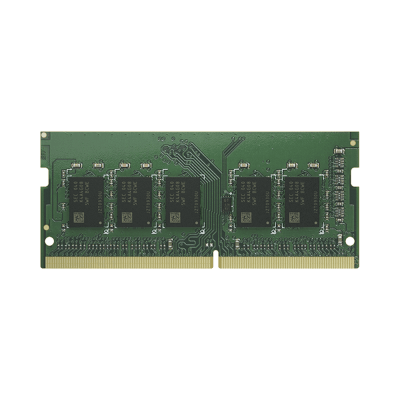 Módulo de Memoria DDR4 ECC Unbuffered SODIMM | 16GB | Compatible con Series 23: DS1823xs+, DS923+, DS723+ | Compatible con Series 22: RS822RP+, RS822+, DS3622xs+, DS2422+, DS1522+.