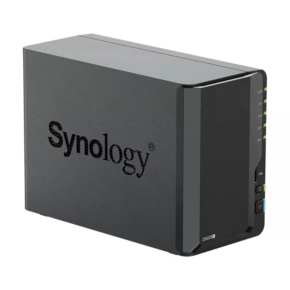 SERVIDOR NAS MARCA SYNOLOGY MODELO DS225+ 16 BAHIAS -