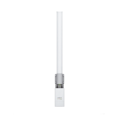 Antena omnidireccional, potente cobertura de 360°, doble polaridad MIMO 2x2, frecuencia 2 GHz (2.35-2.55 GHz) de 10 dBi