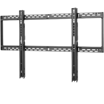 Montaje Universal Pantallas Planas 60"-98" / Capacidad 350 lb (158 kg) / Perfil Ultra Delgado 1.73" / Auto-Bloqueo sin Herramientas / Placa Abierta para Cableado / VESA hasta 1100 x 600