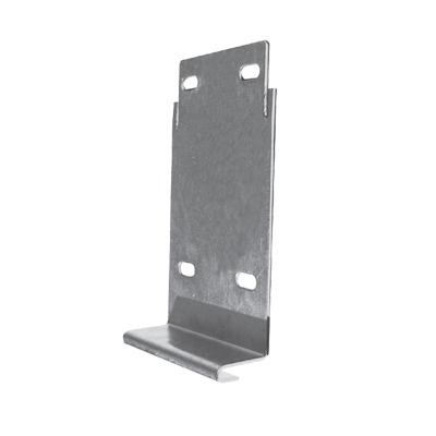 Placa salida a tubo automática vertical de 33mm, con acabado Electro Zinc 
