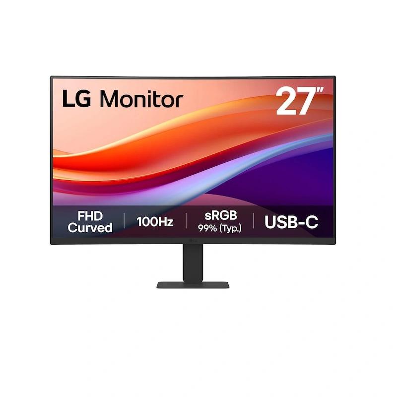 MONITOR CURVO LG LED 27" 27U421A-B FULL HD 100HZ HDMI NEGRO