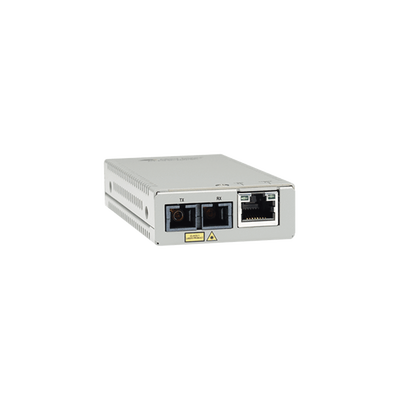 Convertidor de medios fast ethernet a fibra óptica, conector SC, monomodo (SMF), versión TAA (Trade Agreement Act)